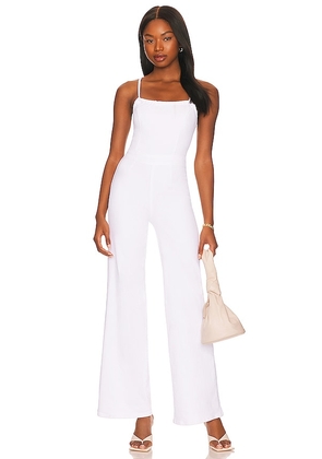 Good American Vacay Jumpsuit in White. Size 2.