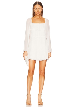 Alexis Zori Mini Dress in White. Size XS.