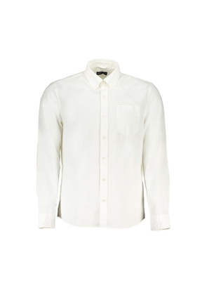 White Cotton Shirt - S