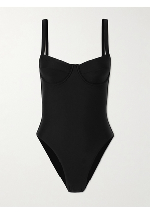 Matteau - Underwired Swimsuit - Black - 1,2,3,4,5