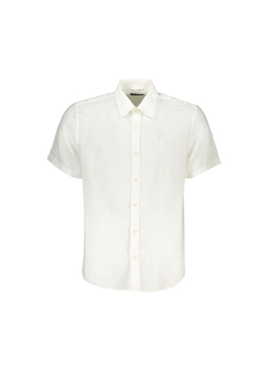 North Sails White Linen Shirt - S