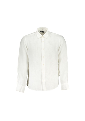North Sails White Linen Shirt - XXL