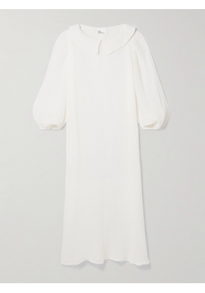 Lisa Marie Fernandez - Mia Linen-blend Gauze Maxi Dress - White - 0,1,2,3,4