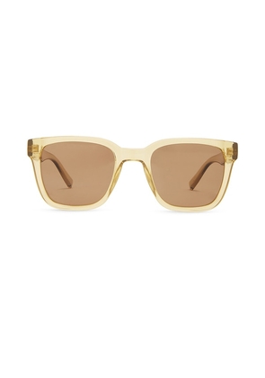 Le Specs Elixir Sunglasses in Brown.