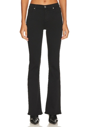 7 For All Mankind High Waist Ali in Black. Size 26, 33, 34.