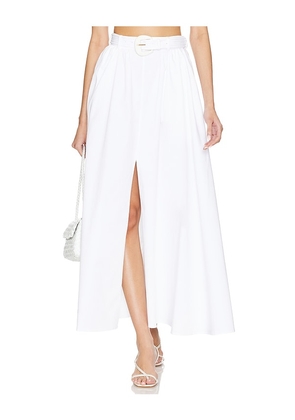 SALONI Judi Skirt in White. Size 10, 4, 6, 8.