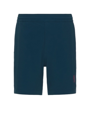 TOPO DESIGNS Global Shorts in Blue. Size M, S, XL/1X.