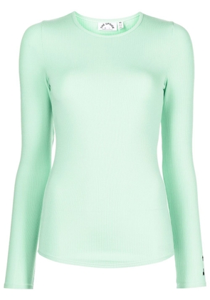 The Upside Solstice Giselle ribbed top - Green
