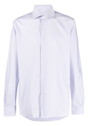 Corneliani striped button up shirt - Blue