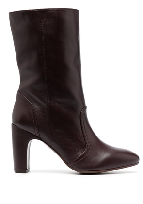 Chie Mihara Eyta 85mm leather boots - Purple