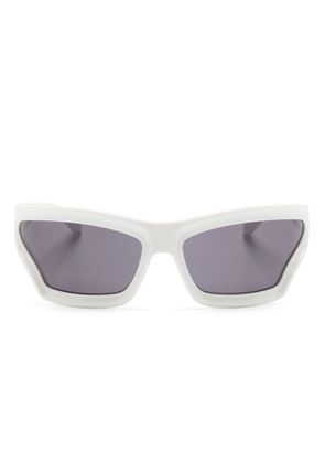 LOEWE Arch wraparound-frame sunglasses - White