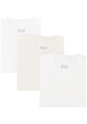 Maison Margiela round neck T-shirt - White