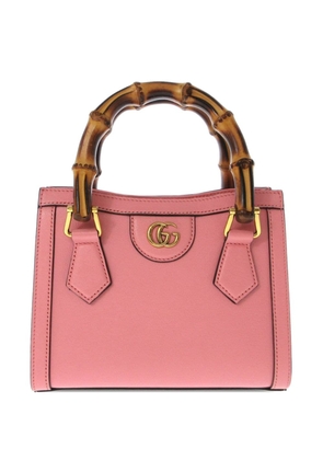 Gucci Pre-Owned 2016-2023 Mini Bamboo Diana satchel - Pink