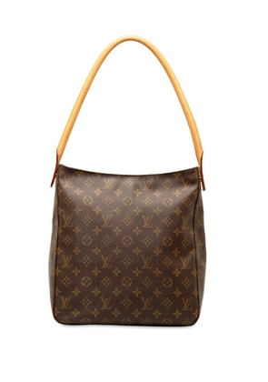 Louis Vuitton Pre-Owned 2002 Monogram Looping GM shoulder bag - Brown