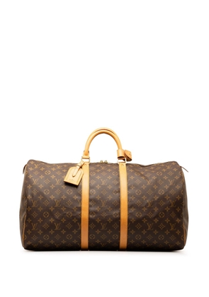 Louis Vuitton Pre-Owned 1997 Monogram Keepall 55 travel bag - Brown