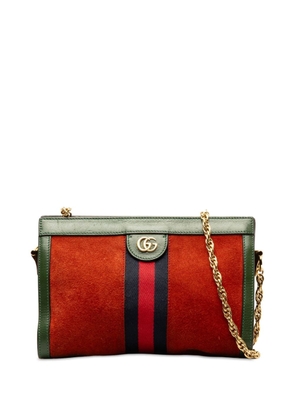 Gucci Pre-Owned 2016-2023 Small Ophidia Web Chain crossbody bag - Green