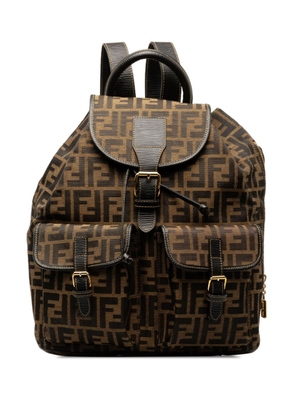 Fendi Pre-Owned 2000-2010 Zucca Canvas backpack - Brown
