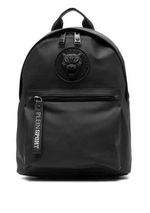 Plein Sport Boston logo-embossed backpack - Black