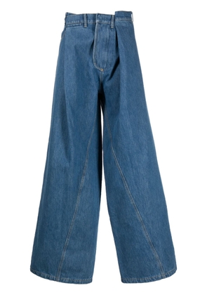 Bianca Saunders Shift loose-fit jeans - Blue
