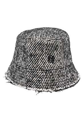 Ruslan Baginskiy embroidered-logo bucket hat - Black