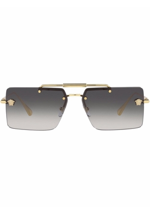 Versace Eyewear gradient-lens sunglasses - Gold