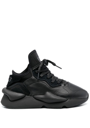 Y-3 Kaiwa leather sneakers - Black