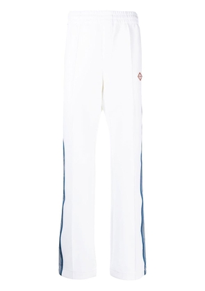 Casablanca side-stripe track pants - White