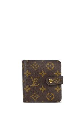 Louis Vuitton Pre-Owned 2004 Monogram compact wallet - Brown