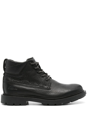 Clarks Craftdale 2 Mid leather boots - Black