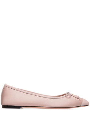 Bally Ballyrina bow-detail ballerina shoes - Pink
