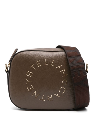 Stella McCartney logo-embellished cross body bag - Brown