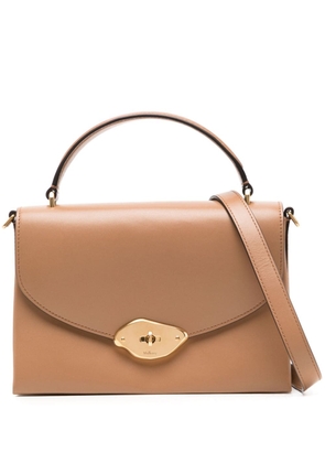 Mulberry Lana leather satchel bag - Brown