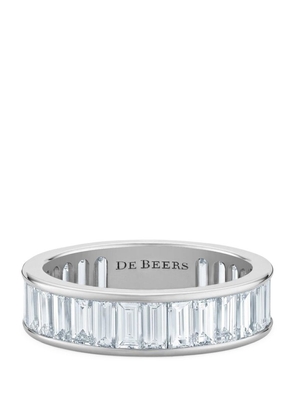 De Beers Jewellers Platinum And Diamond Classic Eternity Ring