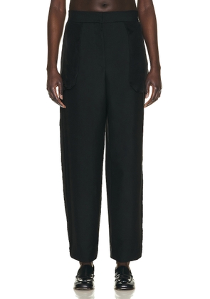 The Row Claudiu Pant in Black - Black. Size 0 (also in 4).