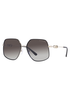 Michael Kors Grey Gradient Butterfly Ladies Sunglasses MK1127J 10148G 59