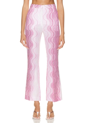 Missoni Trouser in Tonal Pink - Pink. Size 38 (also in 42).