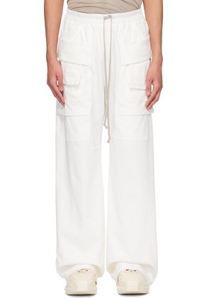 Rick Owens DRKSHDW Off-White Creatch Wide Cargo Pants