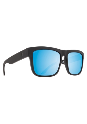 Spy DISCORD Happy Boost Bronze Polarized Ice Blue Spectra Mirror Square Unisex Sunglasses 6700000000180