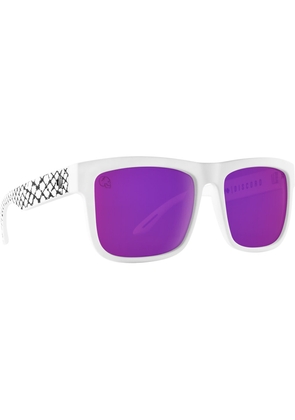 Spy DISCORD SLAYCO Happy Bronze Purple Spectra Square Unisex Sunglasses 1800000000054