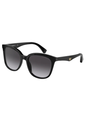 Emporio Armani Grey Gradient Butterfly Ladies Sunglasses EA4157 50178G 55