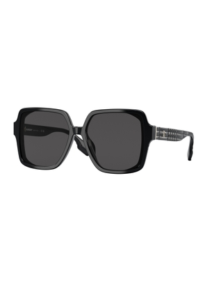 Burberry Dark Grey Square Mens Sunglasses BE4379D 300187 58