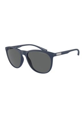 Emporio Armani Dark Grey Phantos Mens Sunglasses EA4210 576387 56