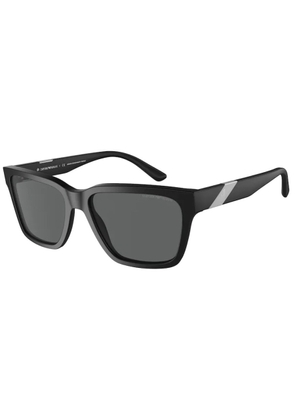Emporio Armani Grey Square Mens Sunglasses EA4177 589887 57