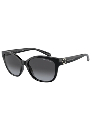 Armani Exchange Grey Gradient Cat Eye Ladies Sunglasses AX4127SF 81588G 54