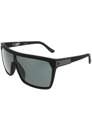 Spy FLYNN Happy Grey Green Shield Unisex Sunglasses 670323973863