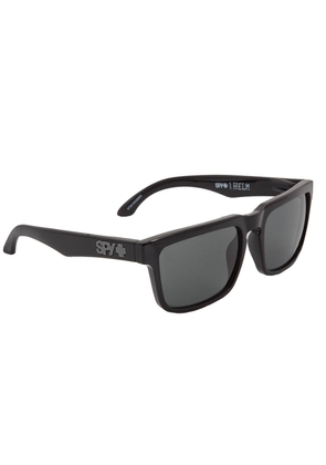 Spy HELM HD Plus Gray Green Square Unisex Sunglasses 673015038863