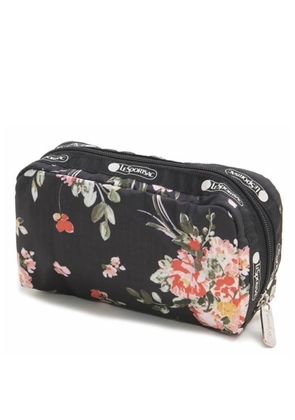Le Sportsac Ladies Nylon Cosmetic Pouch In Garden Rose