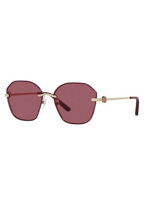 Tory Burch Bordeaux Irregular Ladies Sunglasses TY6081 329769 57