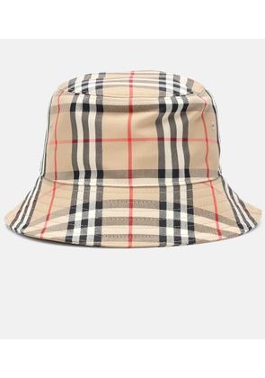 Burberry Vintage Check cotton bucket hat