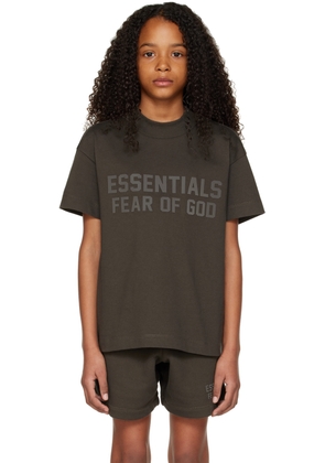 Fear of God ESSENTIALS Kids Gray Crewneck T-Shirt